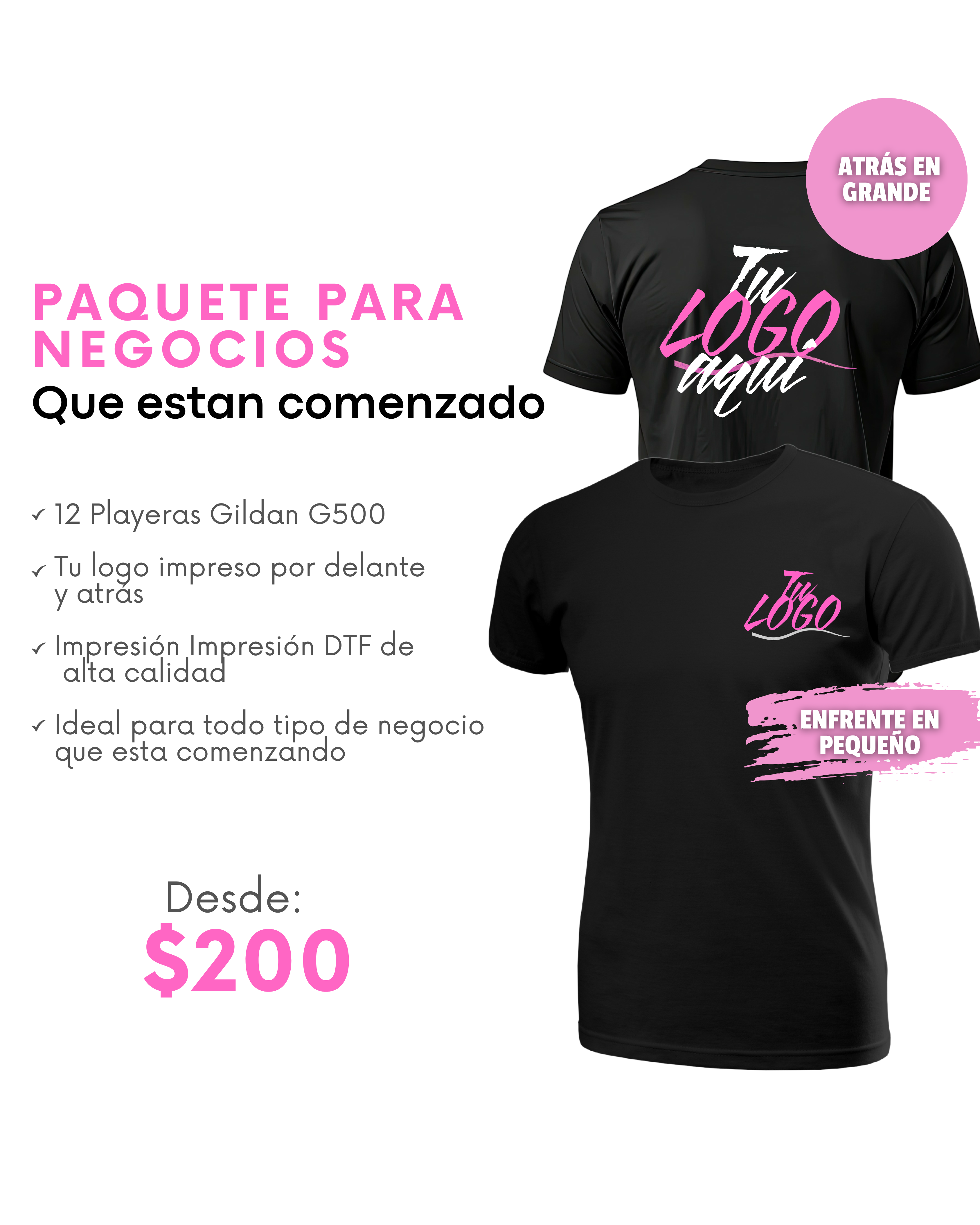 Paquete para negocios que estan comenzando