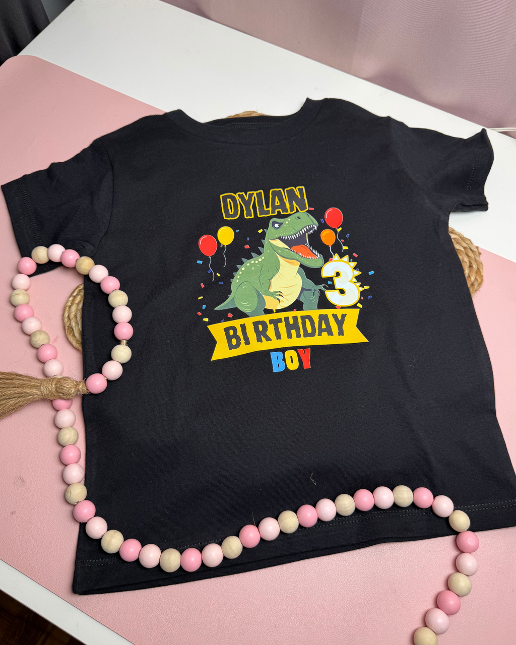 Playera de algodon personalizada para niños