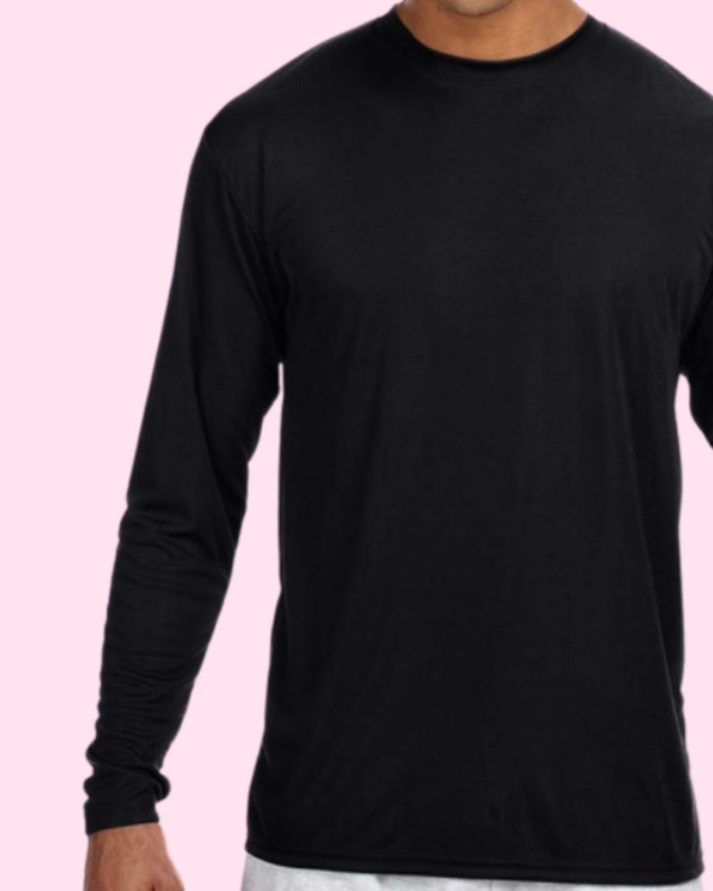 Playera personalizada de Manga Larga Poliester