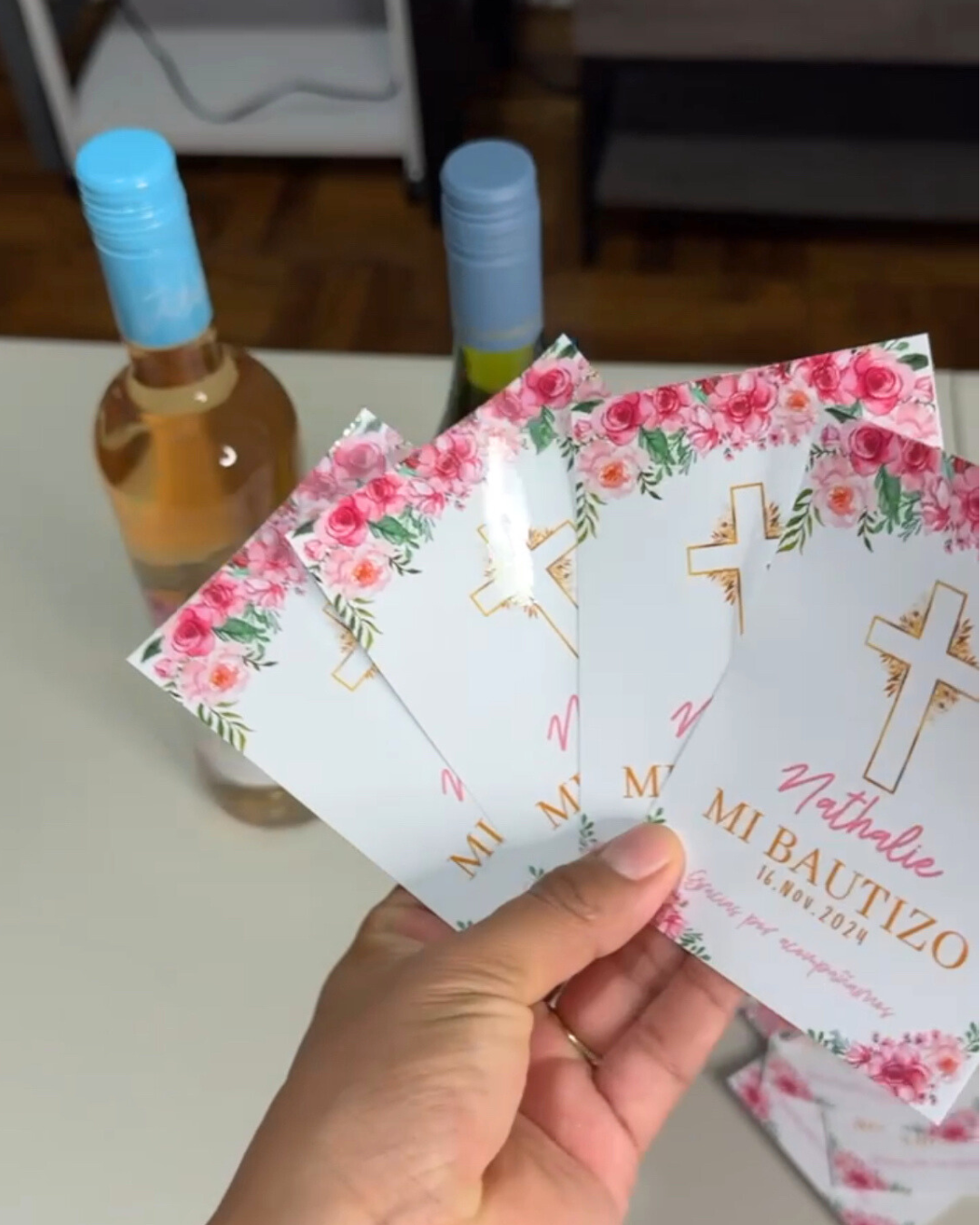 Etiqueta para vino personalizada