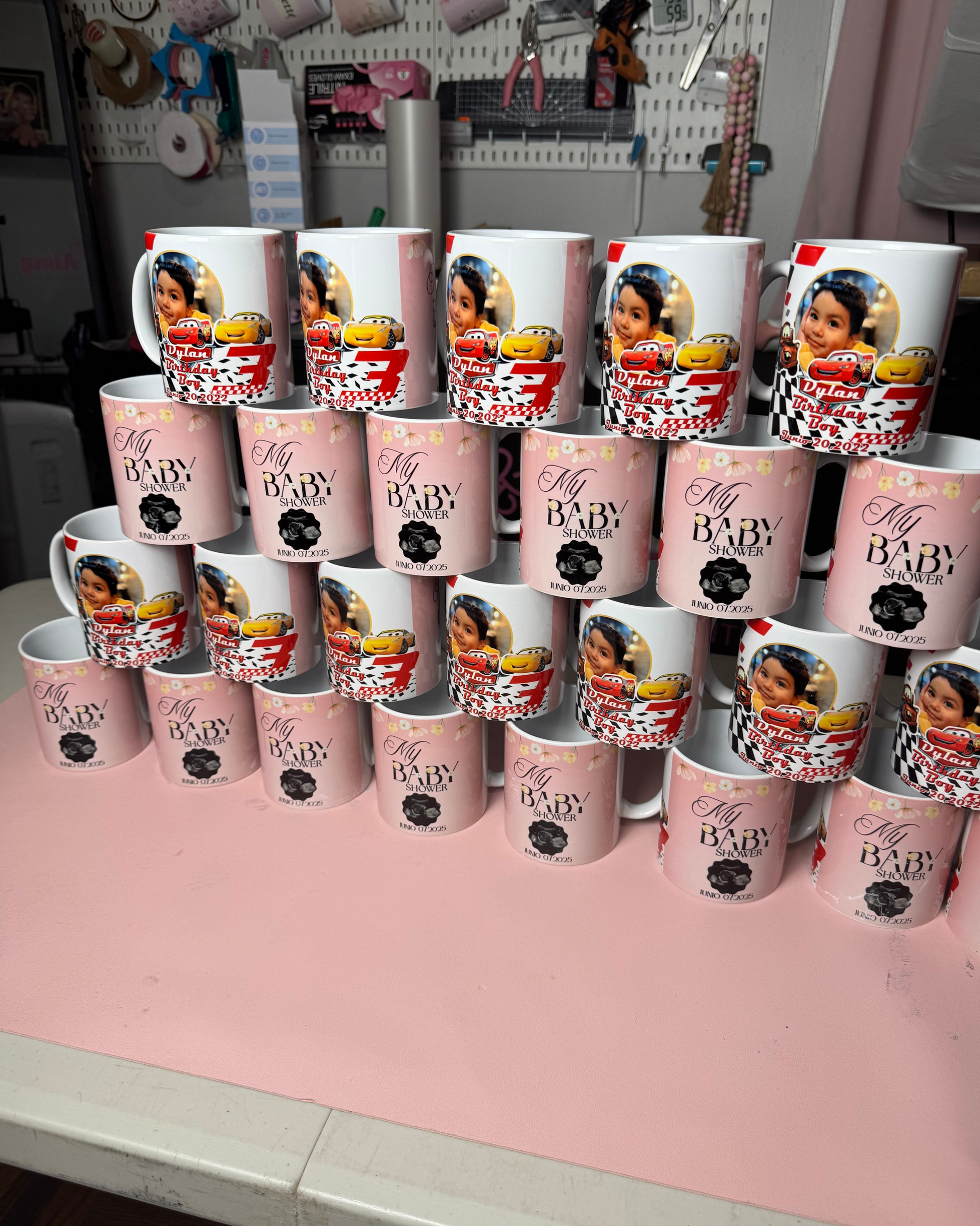 Tazas para eventos